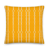 Albertine on Chrome Yellow Premium Accent Decorative Throw Pillow Cushion, Pillow, $ 64.50, A Moment Of Now™